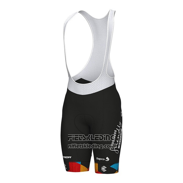 2022 Fietskleding Bahrain Victorious Rood Korte Mouwen en Koersbroek